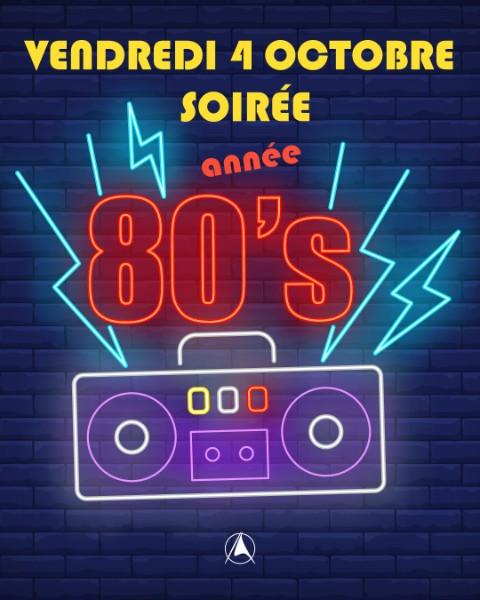 C'EST LA REPRISE DE NOS SOIRÉES À THÈMES ! VENDREDI 4 OCTOBRE 