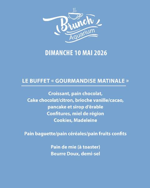 BRUNCH PORTUGAIS AU RESTAURANT L'AQUARIUM (près d'Arras) - DIMANCHE 10 MAI 