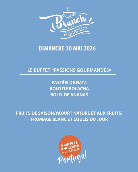 BRUNCH PORTUGAIS AU RESTAURANT L'AQUARIUM (près d'Arras) - DIMANCHE 10 MAI 