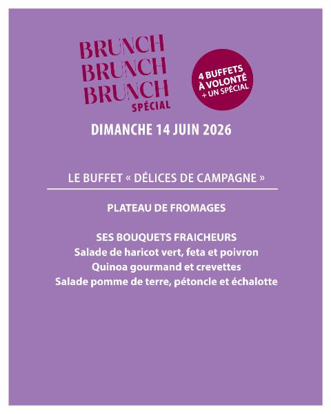 BRUNCH DIMANCHE 14 JUIN L'AQUARIUM BRUNCH DIMANCHE 14 JUIN L'AQUARIUM